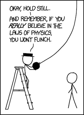 xkcd Laws of Physics